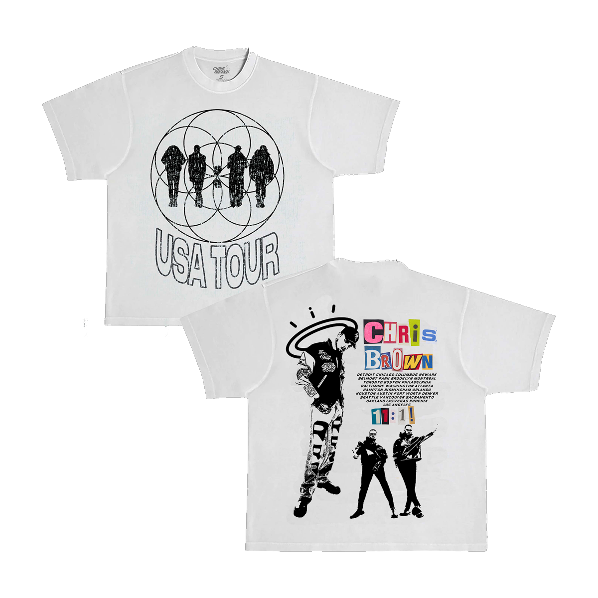 11:11 USA Tour Tee S 11:11 USA Tour Tee S