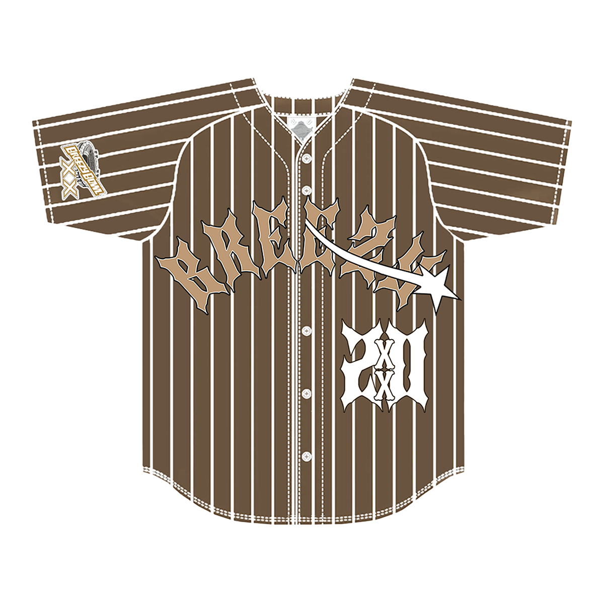 Breezy Bowl 20 Baseball Jersey Breezy Bowl 20 Baseball Jersey