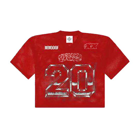 Breezy Bowl 20 Football Jersey - Red