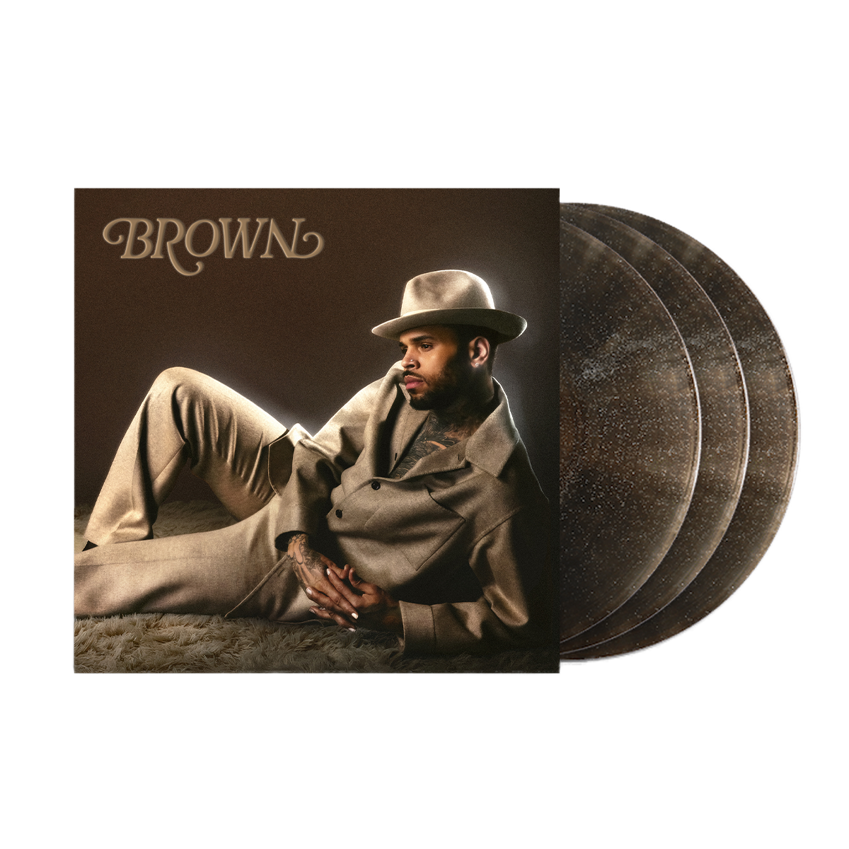 Brown 3LP (Black Ice Glitter Vinyl)