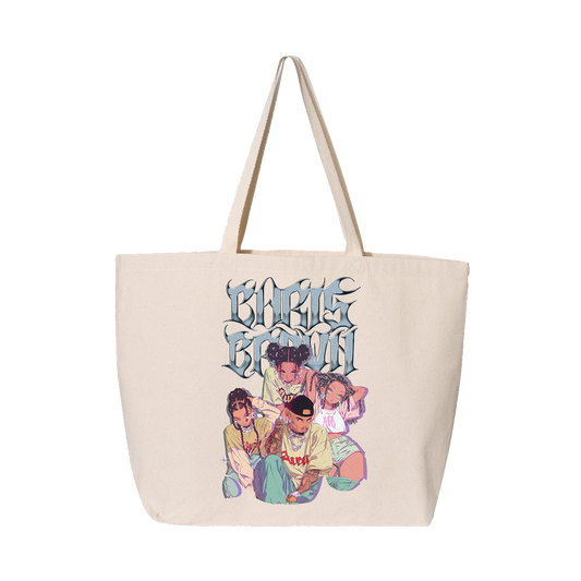 Chris Brown Tote Bag