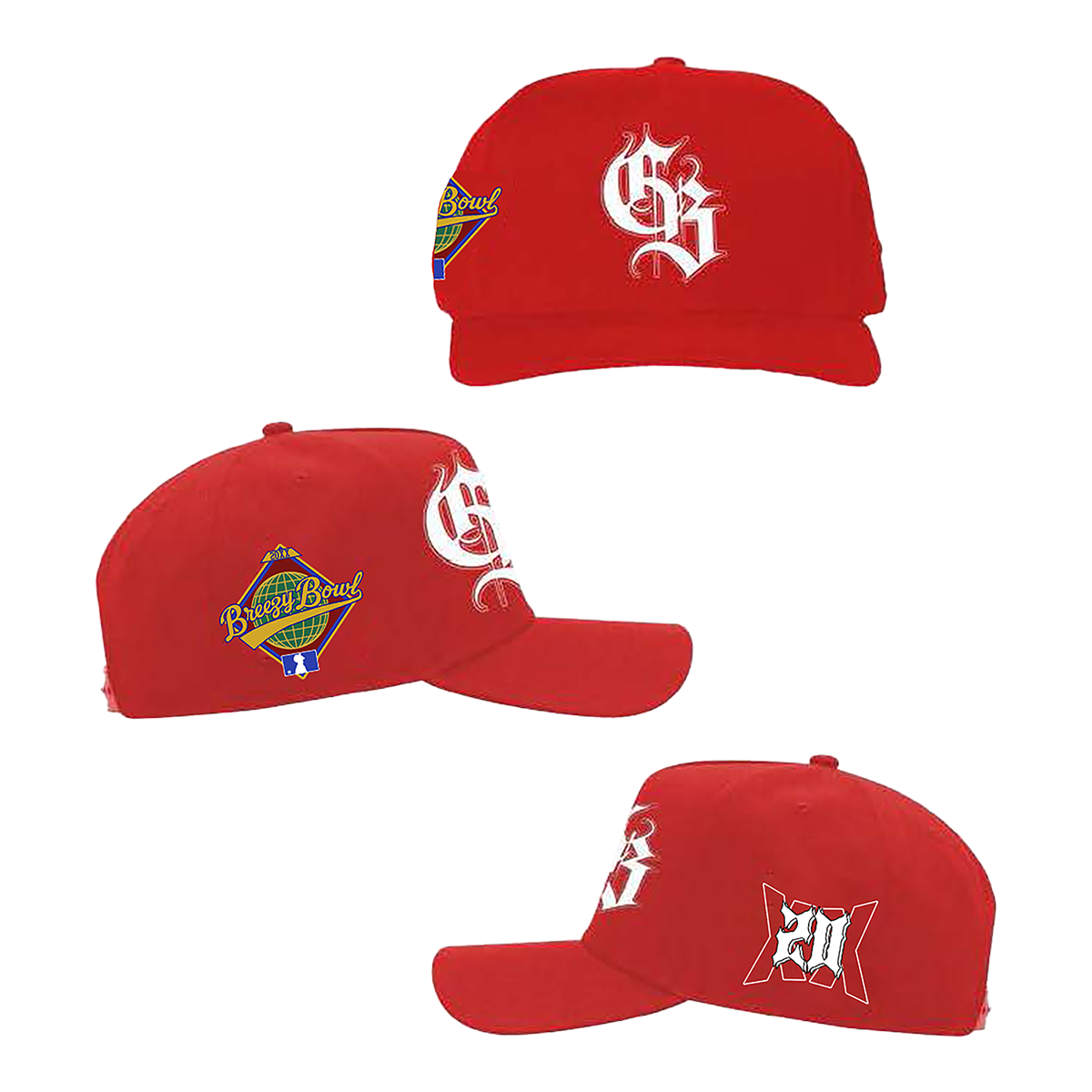 Breezy Bowl Hat - Red