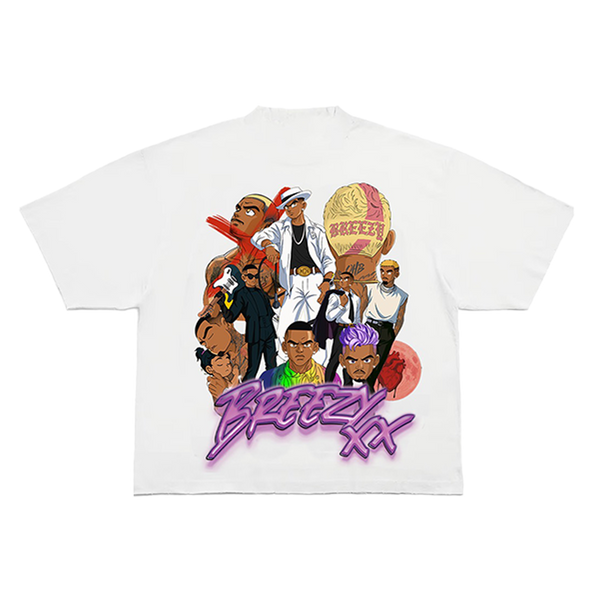 chris brown t shirt dress Chris Brown Anime Tee