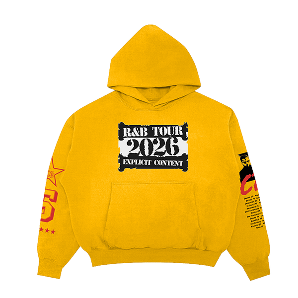 Chris Brown R&B Tour Pullover Hoodie