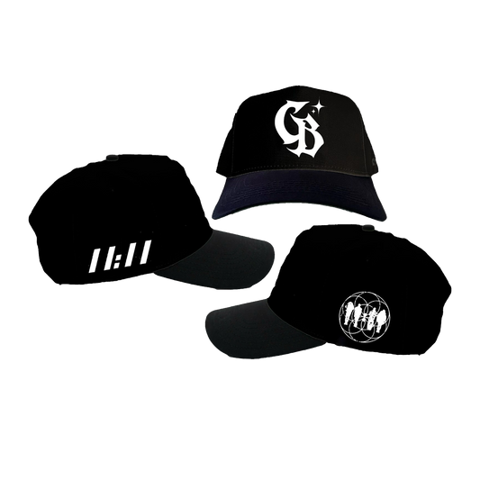 11:11 Hat - Black