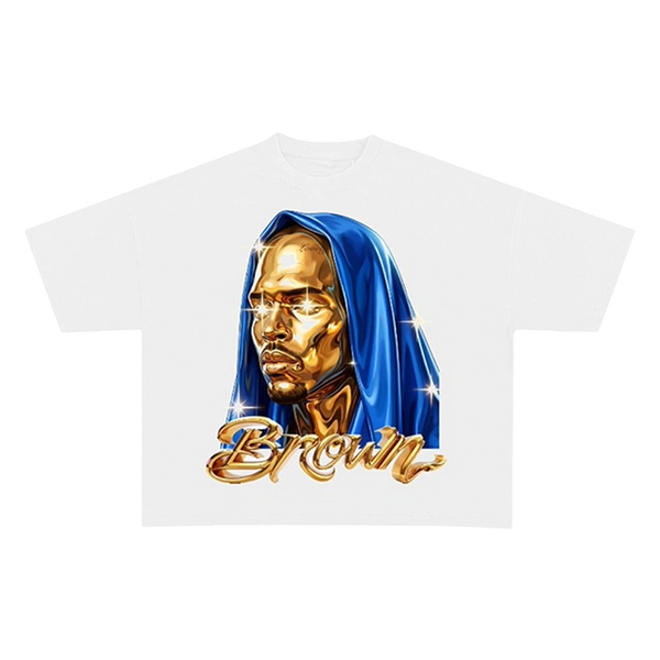 chris brown t shirt dress Custom fitted Usher and tour dresses for sale shirt featuring metallic R Chris Brown R&B Tour White
